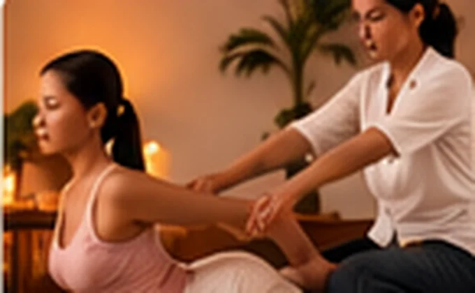 Massage treatment photograph
